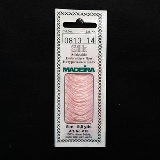 Broderigarn - Silke - Madeira - Lys pastellrosa 0813