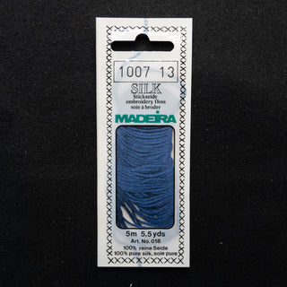 Broderigarn - Silke - Madeira - Mørk Blå 1007