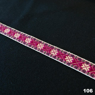 Vevd bånd (Forklebånd) - Haugtussa - 24 mm - Pris pr meter