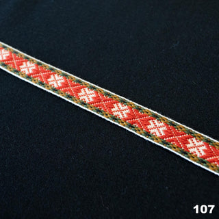 Vevd bånd (Forklebånd) - Haugtussa - 24 mm - Pris pr meter