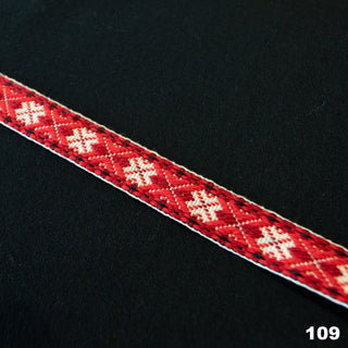 Vevd bånd (Forklebånd) - Haugtussa - 24 mm - Pris pr meter
