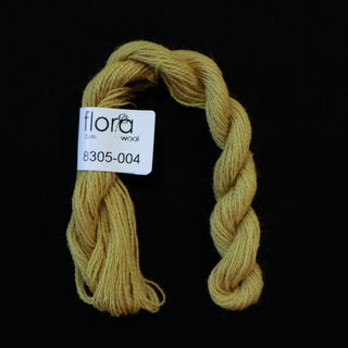 Broderigarn - Ull - Gul alger - Flora 8305
