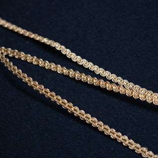 Bånd - Agraman - Tyldenag - Gold - 6 mm