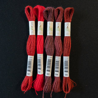 Broderigarn - Ull - DMC Eco Vita - Klar rød - 502