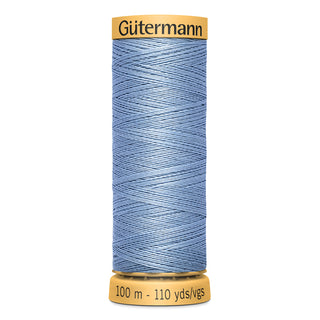 Gütermann - Sytråd - 100% bomull - 100 m - Lys blå 5826