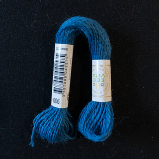 Broderigarn - Ull - DMC Eco Vita - Blå - 606