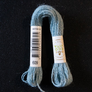 Broderigarn - Ull - DMC Eco Vita - Lys blå - 609
