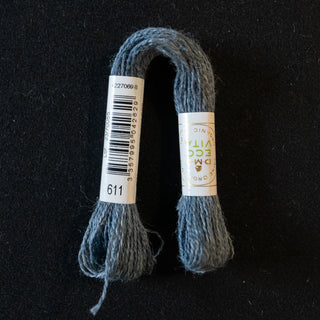 Broderigarn - Ull - DMC Eco Vita - Mørk grå - 611