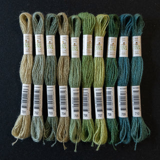 Broderigarn - Ull - DMC Eco Vita - Støvgrønn - 702