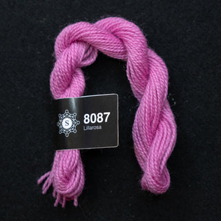 Broderigarn - Ull - Perle 70 - Hillesvåg Ullvarefabrikk - Lillarosa 8087