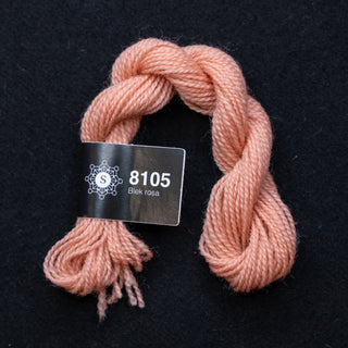 Broderigarn - Ull - Perle 70 - Hillesvåg Ullvarefabrikk - Blek Rosa 8105
