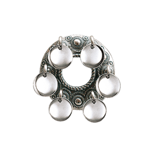 Bunadsølv - Voksen og barn - Halssølje med heng - Oksidert