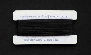 Broderigarn - Ull - 2840 - Black
