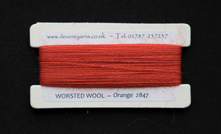 Broderigarn - Ull - Orange