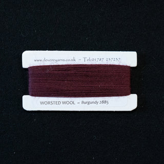 Broderigarn - Ull - Burgundy