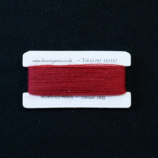 Broderigarn - Ull - Crimson