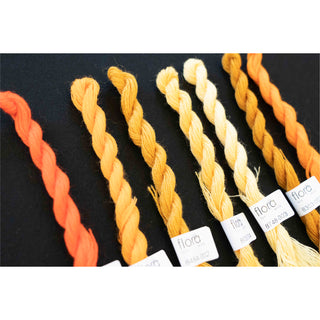 Broderigarn - Ull - Flora 8026 - Gul
