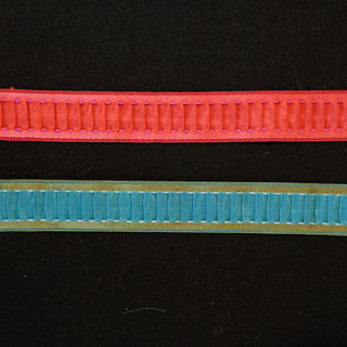 Bånd Folder - Rosa/rød og Grønn/turkis - 22 mm