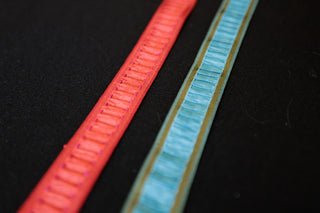 Bånd Folder - Rosa/rød og Grønn/turkis - 22 mm