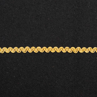 Bånd - Agraman - Gull - Hardanger - 6 mm
