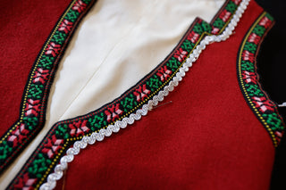 Bånd - Agraman - Hvit sølv - Hardanger - 6 og 12 mm