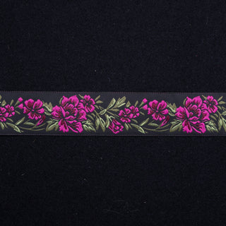 Bånd - Helle - Svart rosebånd - 33 mm