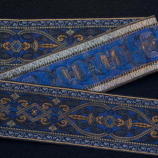 REST 96 cm - Bånd Kaupang - Blå - 72 mm