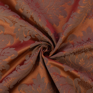 Damask - Bomull - Madrid - Kobber - Pris pr 10 cm