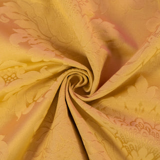 Damask - Bomull - Madrid - Lys Okergul - Pris pr 10 cm