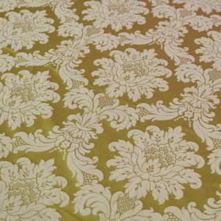 Damask - Bomull - Madrid - Pæregrønn - Pris pr 10 cm