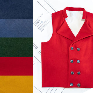 Materialpakke - Vest - Barnebunad - 2 - 12 år
