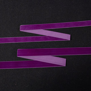 Bånd - Fløyel - Fuchsia - 16 mm / 22 mm