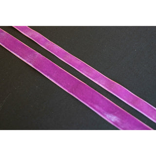 Bånd - Fløyel - Rosa lavendel 443 - 16 mm / 23 mm