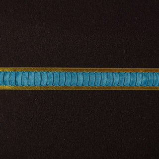Bånd Folder - Blå/mosegrønn - 22 mm