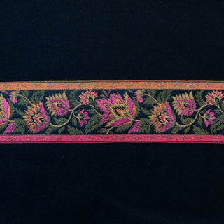 Bånd Berit - Svart og Rosa - 71 mm