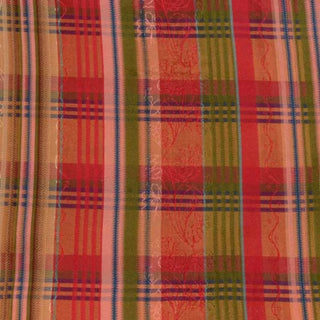 Brokade - Silke - Malin - Oransje - Pris pr 10 cm