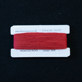 Broderigarn - Ull - Tomato