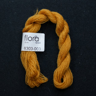 Broderigarn - Ull - Flora 8303 - Oker
