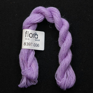 Broderigarn - Ull - Flora 8397 - Lys lilla