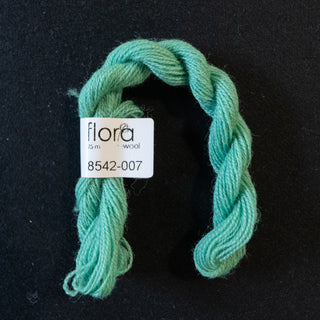 Broderigarn - Ull - Flora 8542 - Myk Grønn