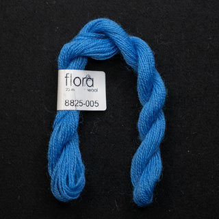 Broderigarn - Ull - Flora 8825 - Himmelblå