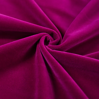 Fløyel - 100% bomull - Cerise rosa - Pris pr 10 cm