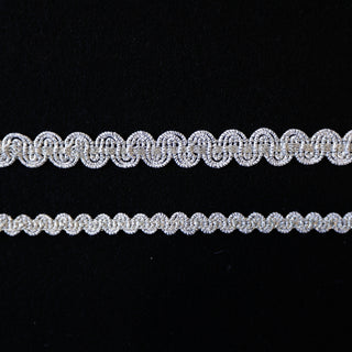 Bånd - Agraman - Hvit sølv - Hardanger - 6 og 12 mm