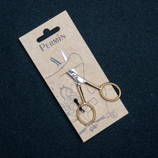 Hardangersaks - Broderisaks - Permin - Gull - 9,5 cm