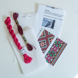 Sy selv - Beltestakk - Startpakke - Korssting - Broderi