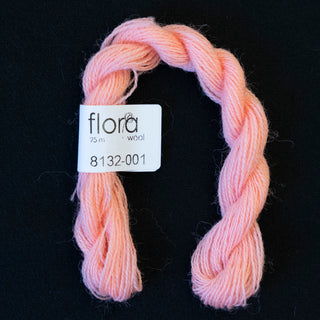 Broderigarn - Ull - Flora  8132 - Lys Rosa