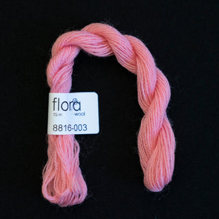 Broderigarn - Ull - Flora 8816 - Babyrosa