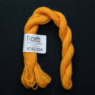 Broderigarn - Ull - Flora 8742 - Oransje