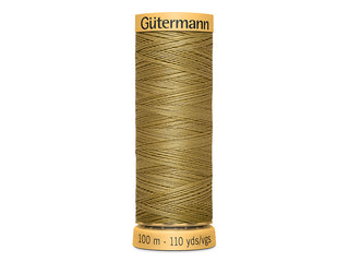 Gütermann - Sytråd - 100% bomull - 100 m - Karamell 1136