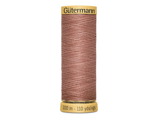 Gütermann - Sytråd - 100% bomull - 100 m - Gammelrosa 2626